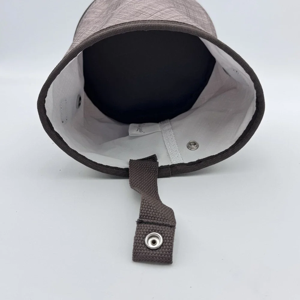 Thirty-One Oh-Snap Bin Taupe Cross Pop Retired New No Tags 31 Snap Pocket 6